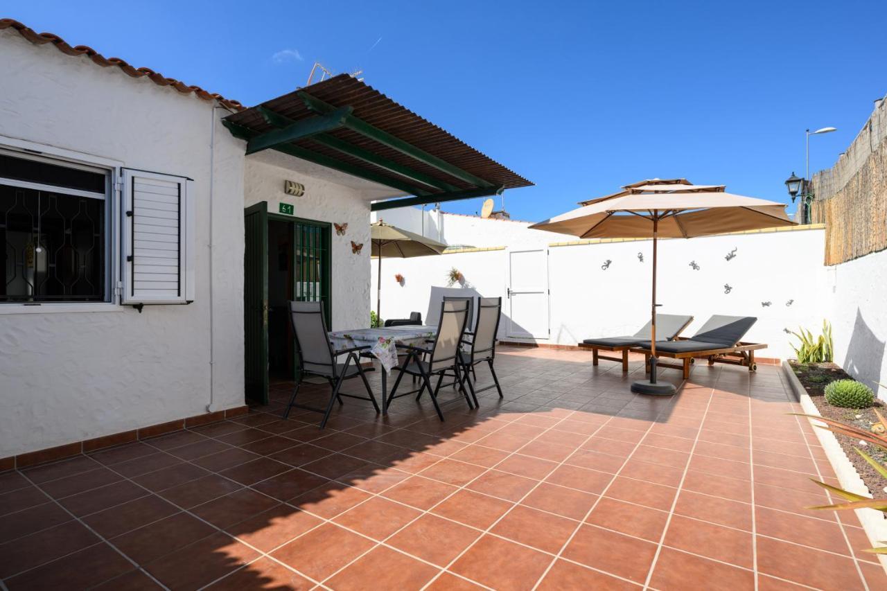 Private Chill-Out Terrace Bungalow - Pool San Bartolomé Luaran gambar