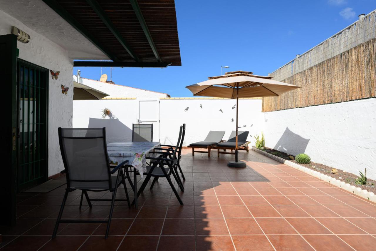 Private Chill-Out Terrace Bungalow - Pool San Bartolomé Luaran gambar
