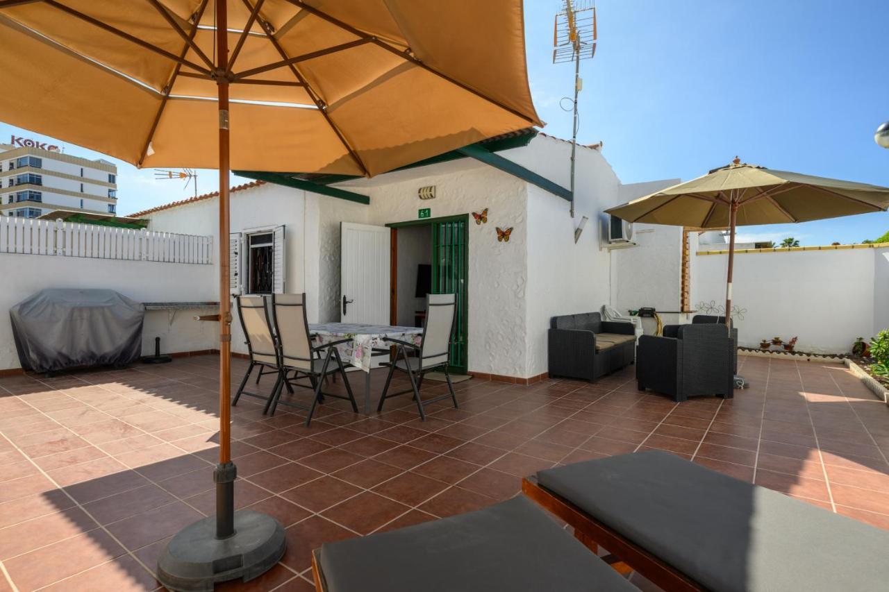 Private Chill-Out Terrace Bungalow - Pool San Bartolomé Luaran gambar