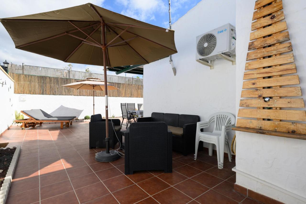 Private Chill-Out Terrace Bungalow - Pool San Bartolomé Luaran gambar
