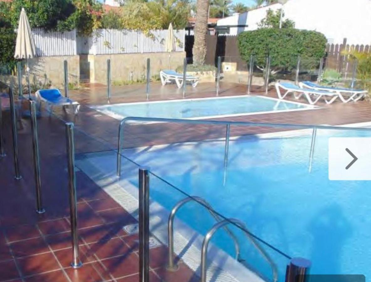 Private Chill-Out Terrace Bungalow - Pool San Bartolomé Luaran gambar